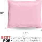 10x13 Poly Mailers Pack of 200 Shipping Supplies Envelopes Mailing Bags Clothing Plastic Small Business Sticky Self Seal Black - Image 5